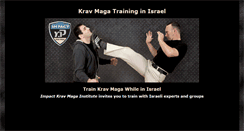 Desktop Screenshot of kravmagaimpact.com